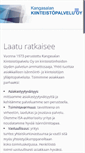 Mobile Screenshot of kangasalankiinteistopalvelu.fi