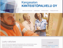 Tablet Screenshot of kangasalankiinteistopalvelu.fi